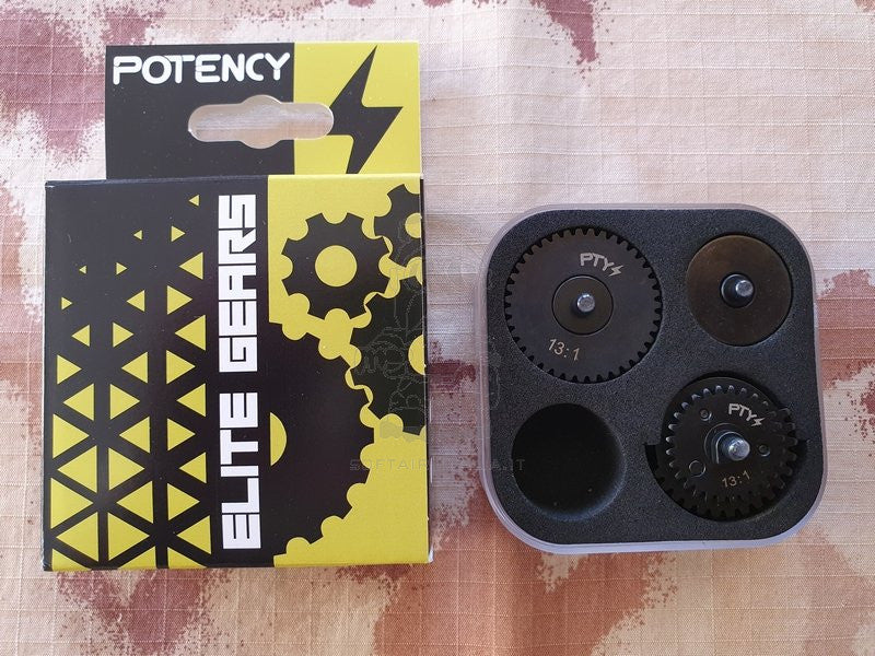 13:1 Steel Gear Set Kit Ingranaggi in Acciaio Elite Gear by Potency®