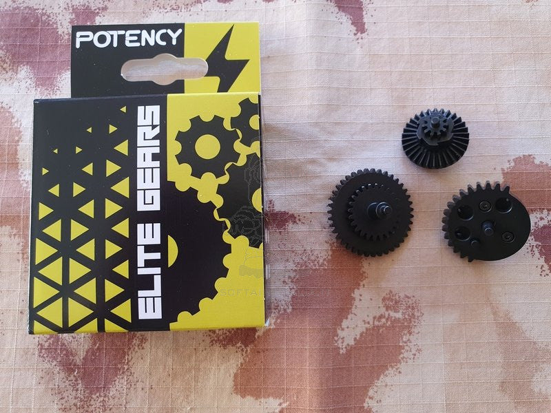 13:1 Steel Gear Set Kit Ingranaggi in Acciaio Elite Gear by Potency®