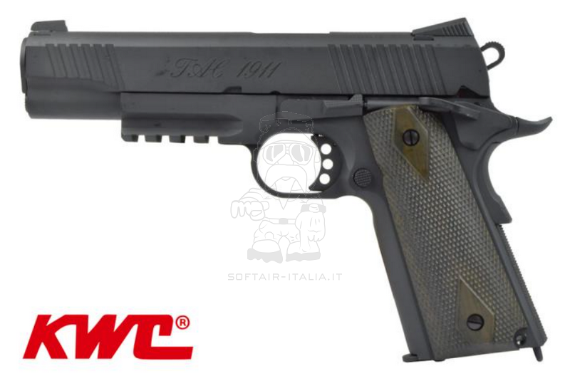 KWC 1911 K1911 Tactical Full Metal Co2 GBB by KWC