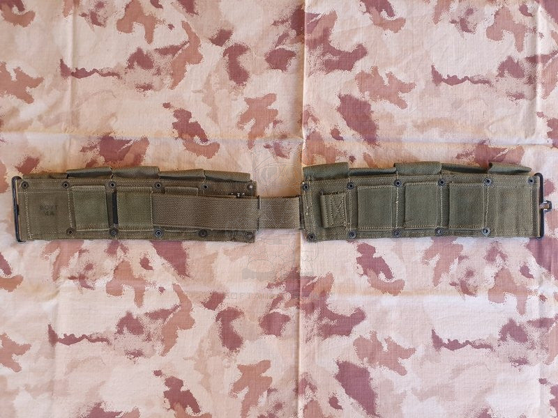 1944 US Cinturone ORIGINALE Porta Caricatori M1 Garand NO Riproduzione
