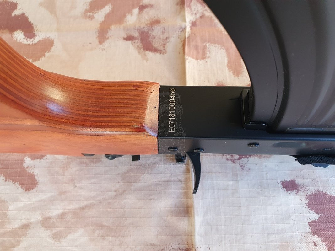 AK AIMS Full Wood & Metal EBB Electric Blow Back Scarrellante by Cybergun