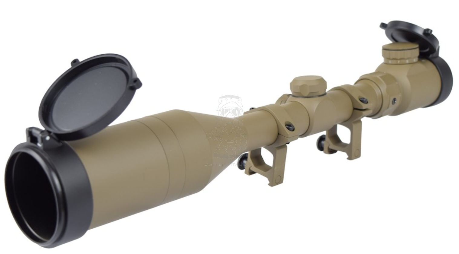 3x9x50E Red Target Scope Ottica Tan Fog & Shock by Snow Wolf
