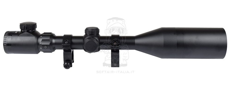 3x9x50E Red Target Scope Ottica Fog & Shock by Snow Wolf