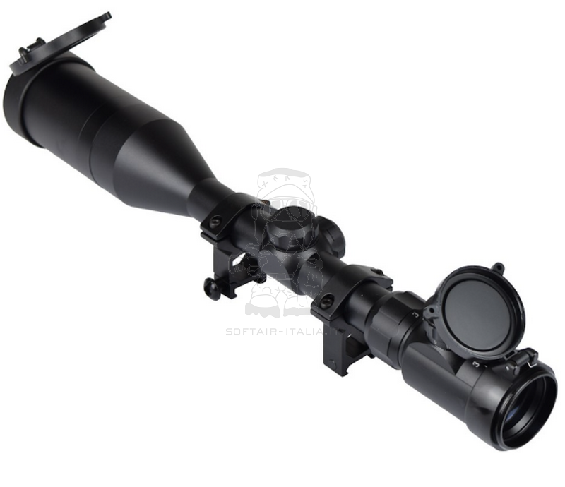 3x9x50E Red Target Scope Ottica Fog & Shock by Snow Wolf