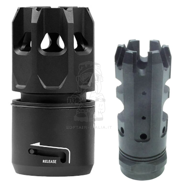 5KU Strike Ind. SI Oppressor KingComp Flash Hider Set by 5KU