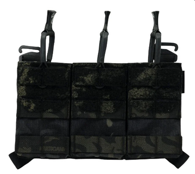 AGILITE AG3 Placard Triple Mag Pouch Multicam Black by AGILITE
