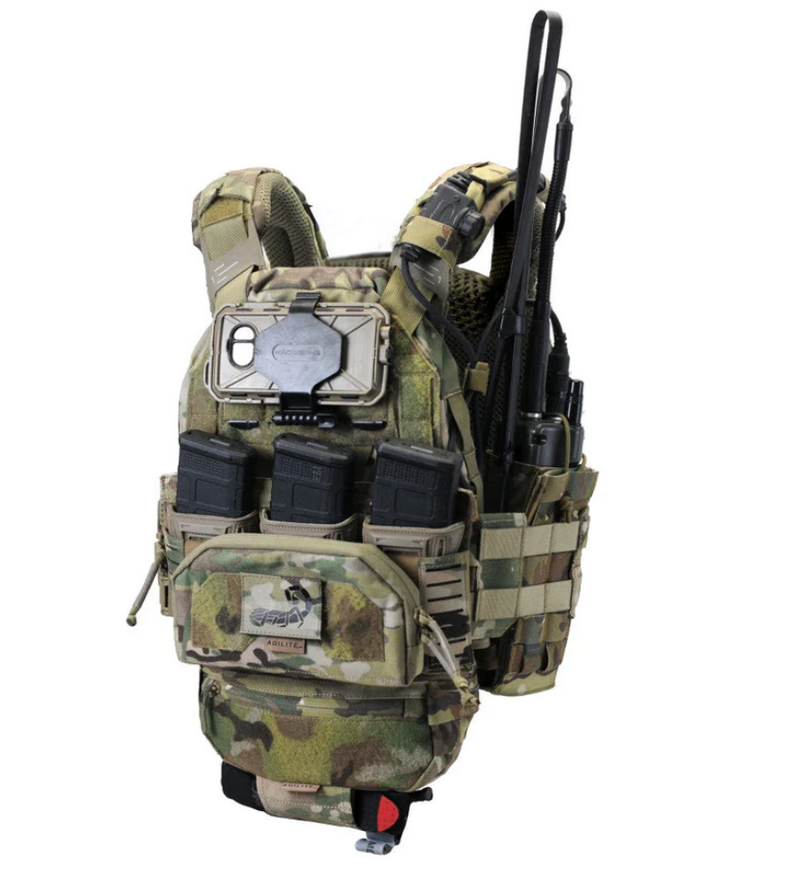 AGILITE Pincer Placard 2ND Layer Admin Pouch MC Multicam by AGILITE