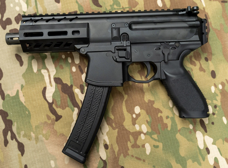 APFG MPX-K GBB Gas Blow Back SubMachine Gun by APFG