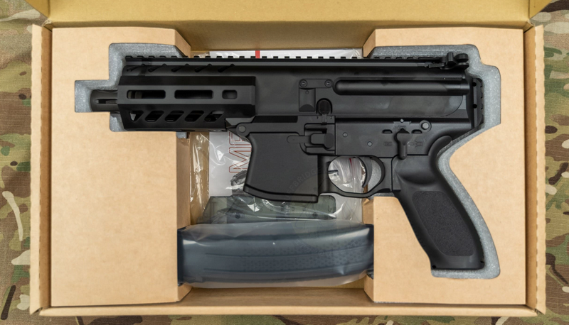 APFG MPX-K GBB Gas Blow Back SubMachine Gun by APFG