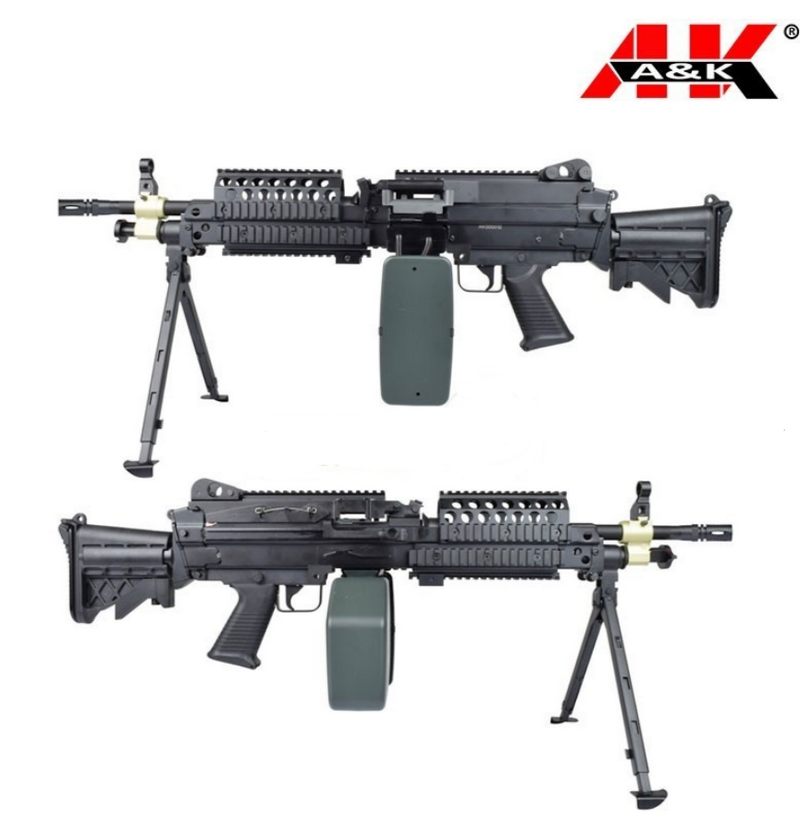 MK46 Minimi Sopmod Full Metal by A&K