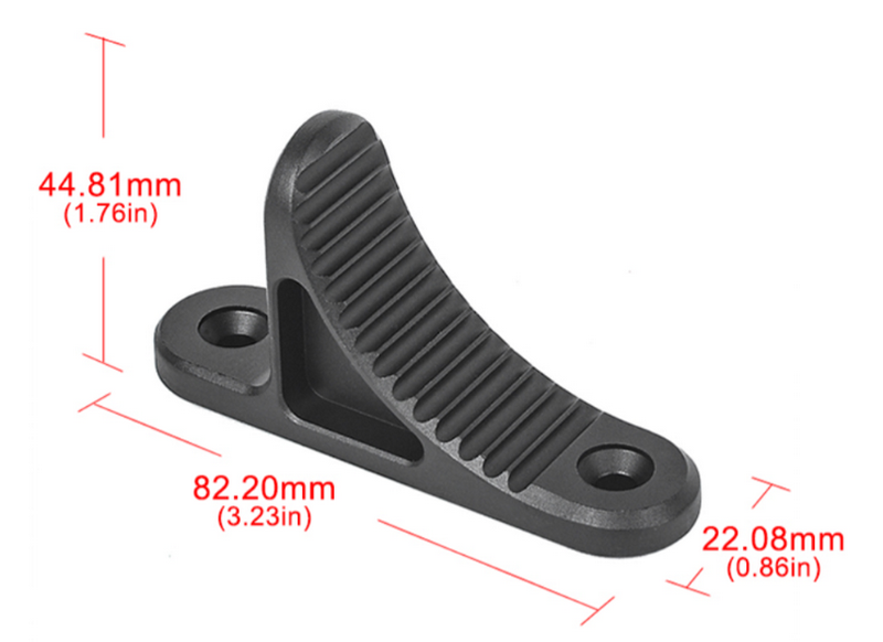 Angled Foregrip Hand Stop by WASDN