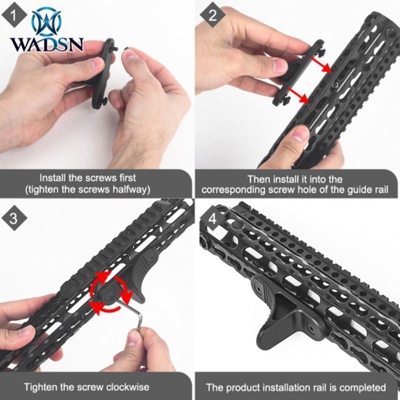 Angled Foregrip Hand Stop by WASDN