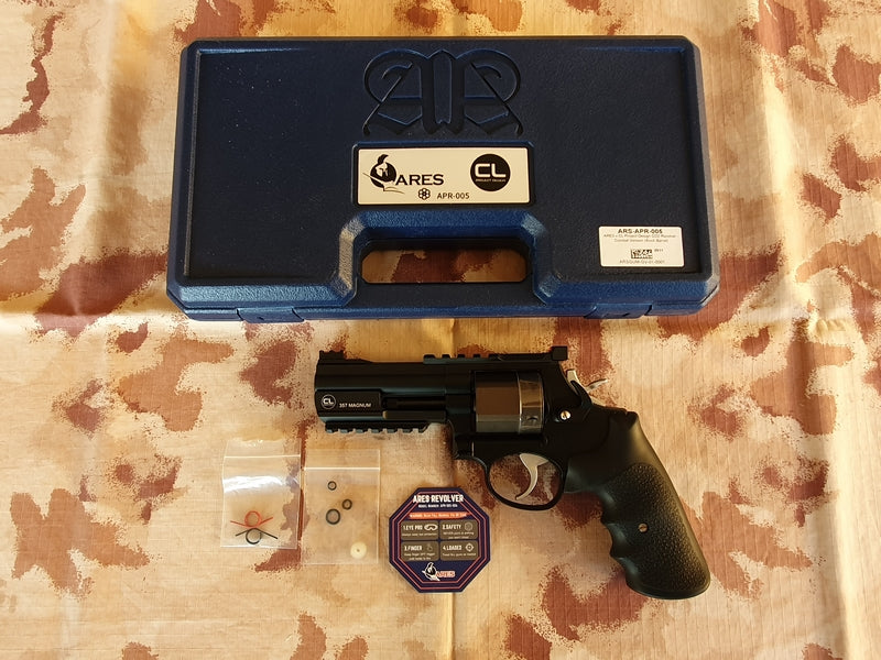 Ares .357 CL Project Revolver Combat Version Matte Black and Bronze Finish by Ares