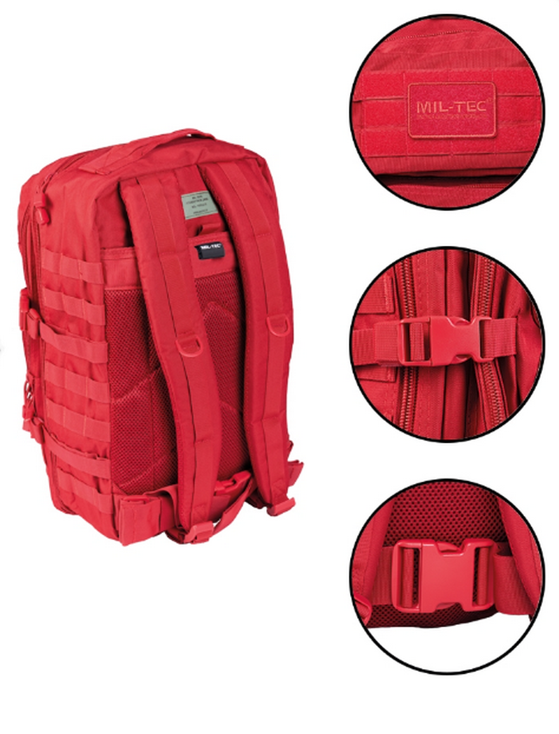 Backpack Signal Red 36L Zaino by Mil-Tec