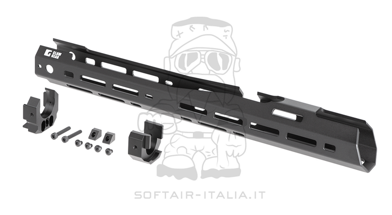 ClawGear AK47 M-Lok 6061 Aluminium MIL-SPEC Long Slick Handguard by ClawGear