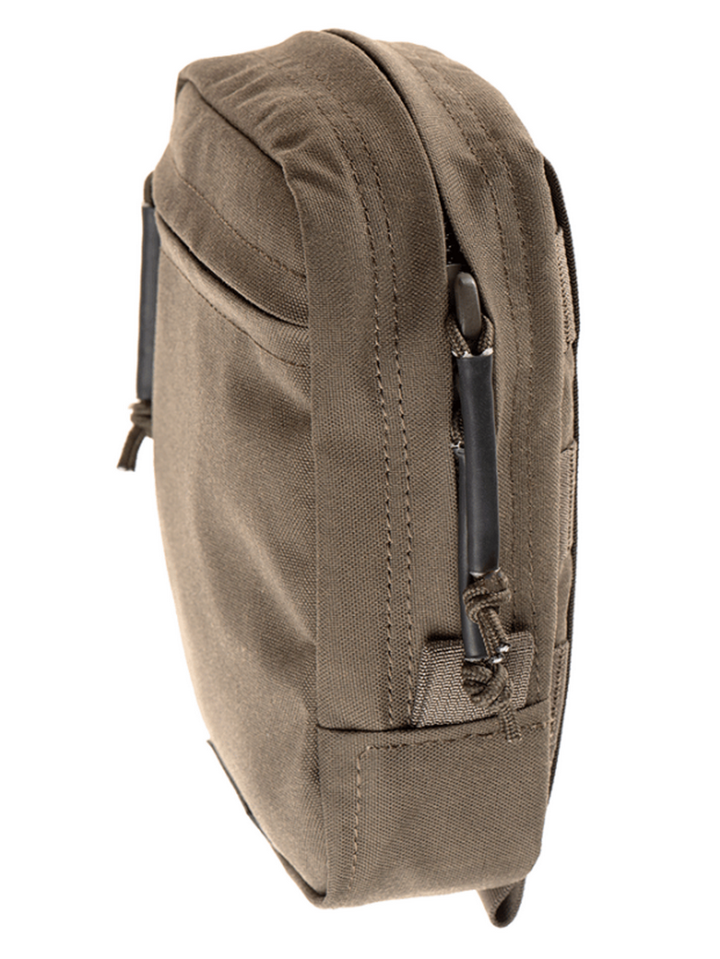 ClawGear Medium Vertical Core Zipped Utility Pouch Ranger Green RAL7013 by ClawGear