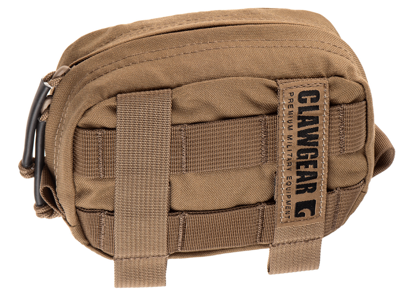 ClawGear Small Horizontal CORE Utility Pouch Coyote Tan by Claw Gear