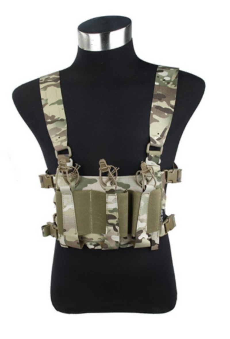 Cork Gear Low Profile Mini Chest Rig Full Set Mc Multicam by Cork Gear