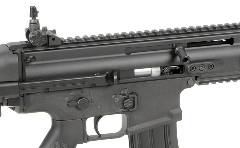 Cybergun FN Herstal-Licensed SCAR-SC Compact Airsoft PDWEFCS by Ares > Cybergun