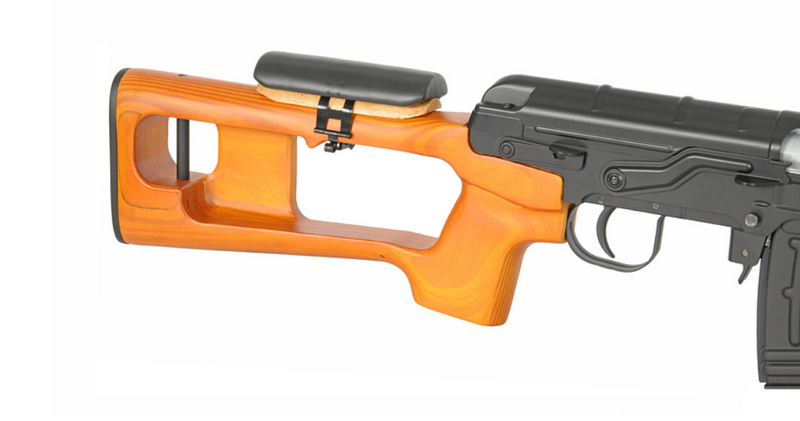 DRAGUNOV SVD Full Wood & Metal Spring Bolt Action Sniper Rifle by AGM