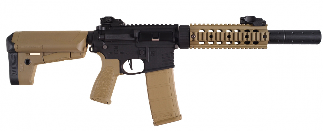 Delta Armory AR15 - M4 SilentOps 7inch Charlie Dual Tone by by Delta Armory