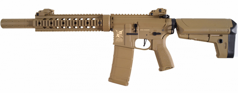 Delta Armory AR15 - M4 SilentOps 9inch Charlie Tan Version by Delta Armory