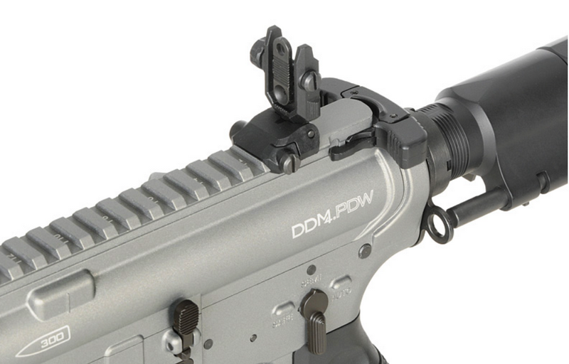 EMG Daniel Defense PDW DDM4 SBR Mosfet Grey Version AEG by Cyma Platimum EMG