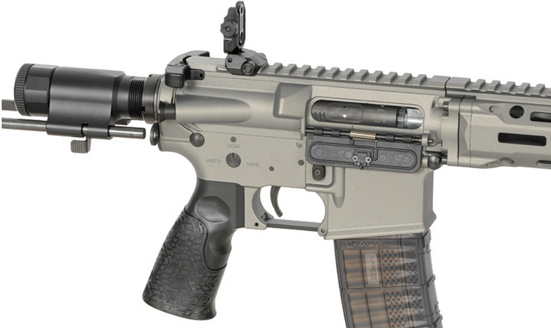 EMG Daniel Defense PDW DDM4 SBR Mosfet Grey Version AEG by Cyma Platimum EMG