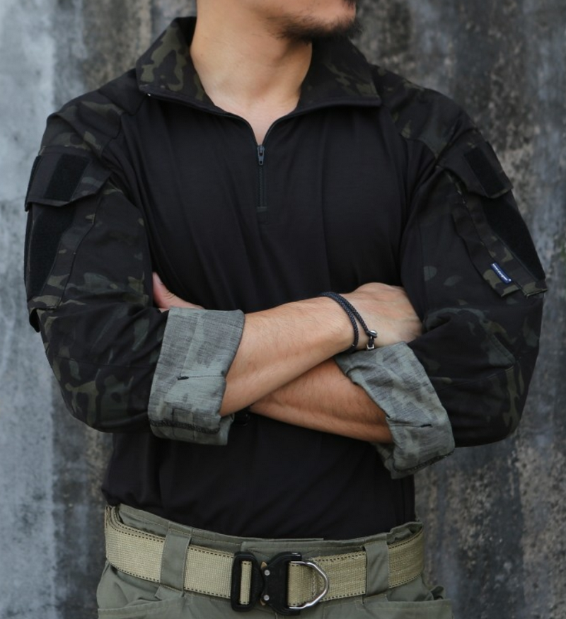 EmersonGear Combat Shirt G3 Upgraded Version MC Multicam BK Black EM9501MCBK by EmersonGear
