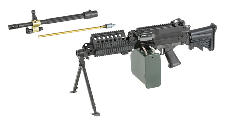FN MK46 MOD 0 Socom Light Machine Gun AEG by Cybergun - A&K