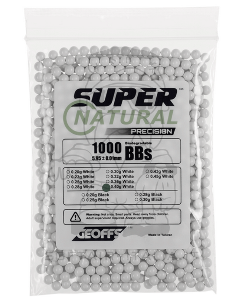 GEOFFS 0.40gr Bio Super Natural Precision 1000 bb by GEOFFS