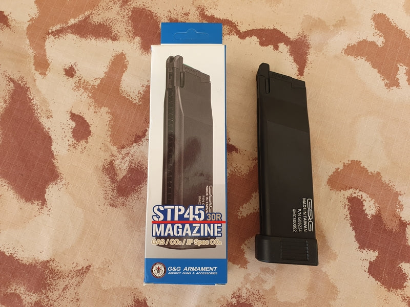 G&G STP45 Co2 Airsoft Pistol 30bb Magazine Caricatore Hi-Capa Tokyo Marui & Similars Compatible by G&G