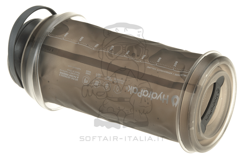 Hydrapak Stash Bottle 1000ml - 32oz Compressible On-The-Go Hydration by Hydrapak