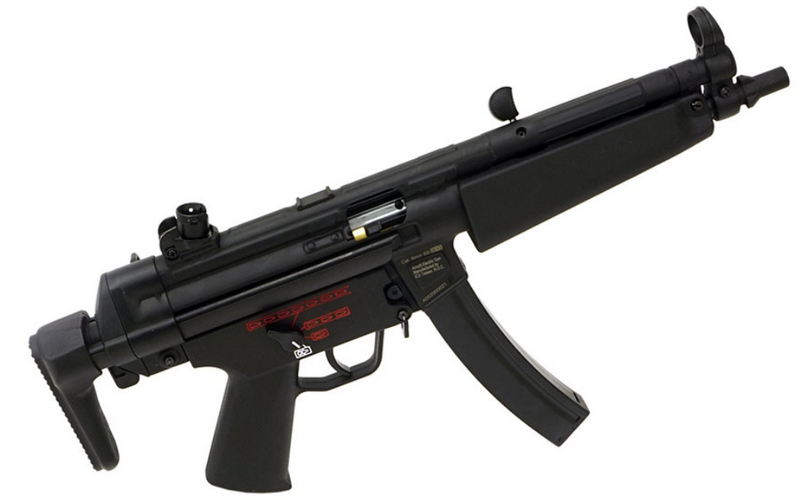 ICS CES-P A5 S3 MP5 Mosfet - Electronic Trigger Retractable - Burst Stock AEG by ICS