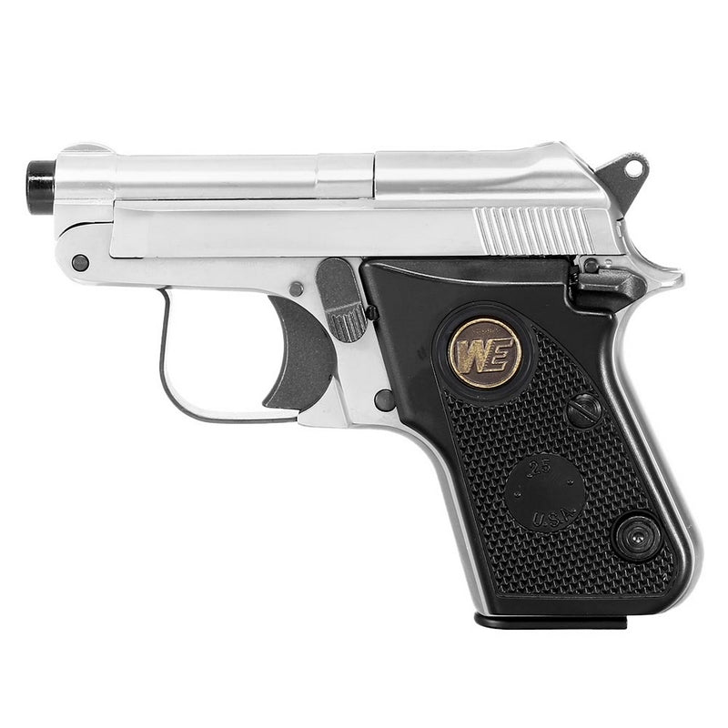 Jetfire WE950 Chrome - Silver Full Metal GBB Gas Blow Back by WE