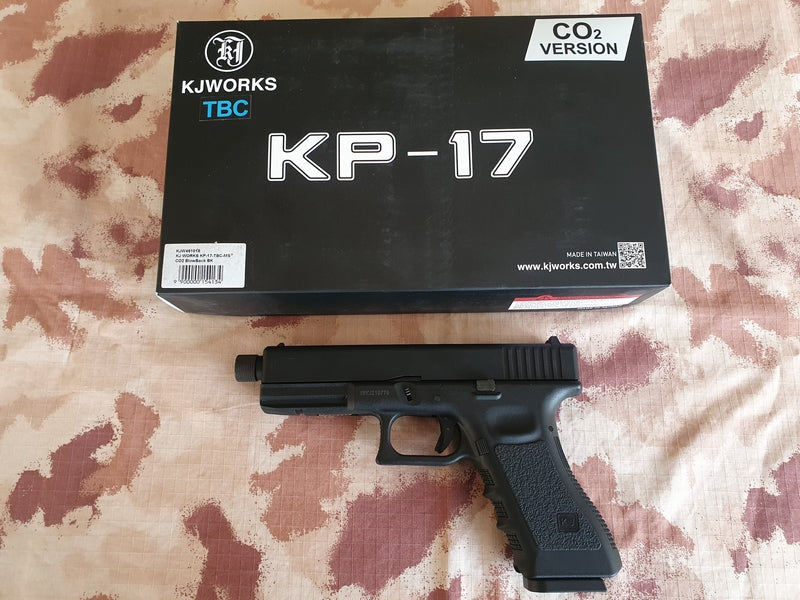 KJW G17 Co2 KP-17-TBC-MS Metal Slide GBB Gas Blow Back by KJW
