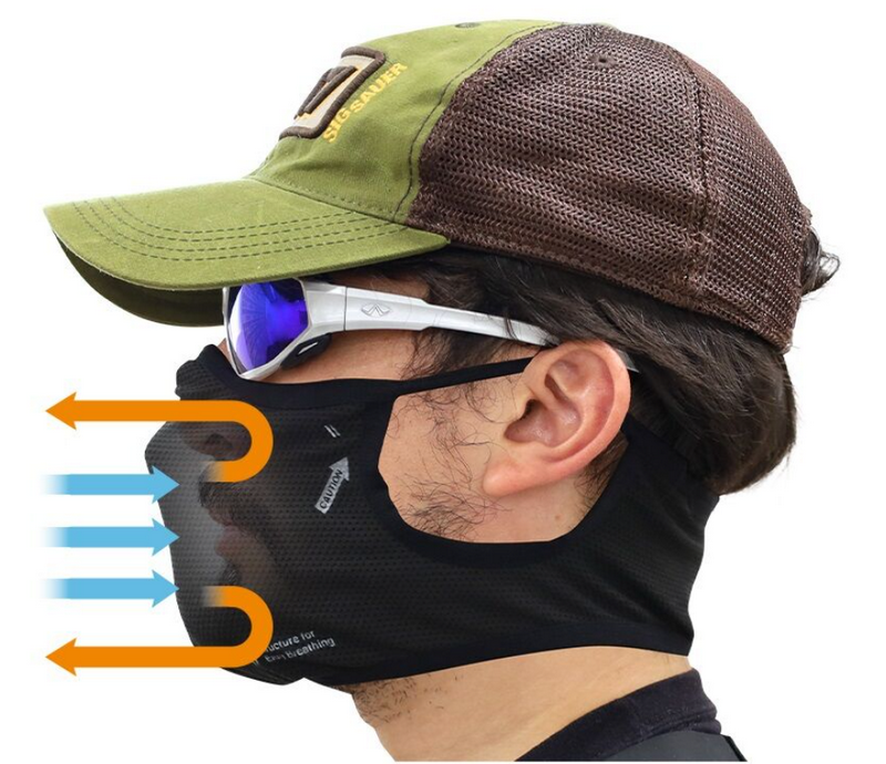 Laylax Aeroflex Mesh Face Mask Guard Tan by Laylax