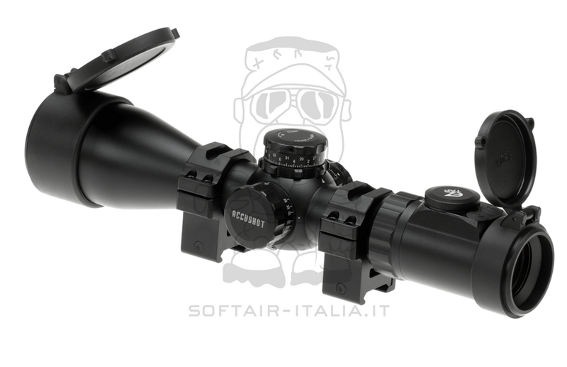 Leapers 4-16x44 Compact UMOA Accushot OP3 Scope by Leapers