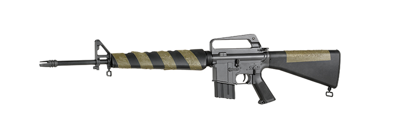 M16 - M4 - AR15 Vietnam Style 75bb Short Magazine Caricatore Monofilare