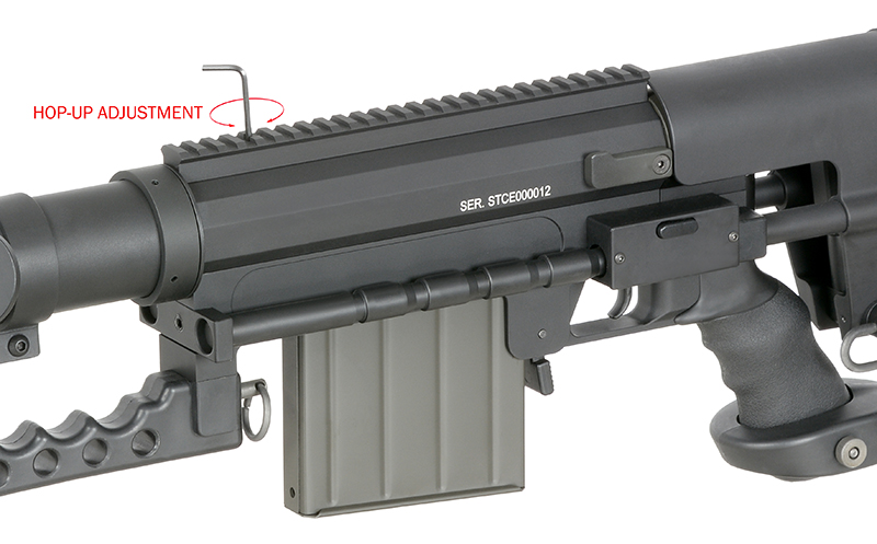 M200 Type ST200 Full Metal Sniper Spring Bolt Action Rifle with Hard Case by S&T