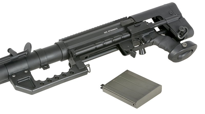 M200 Type ST200 Full Metal Sniper Spring Bolt Action Rifle with Hard Case by S&T