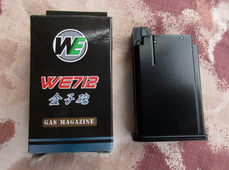 M712 Mauser Broomhandle C96 GBB Gas Short Gas Magazine by We