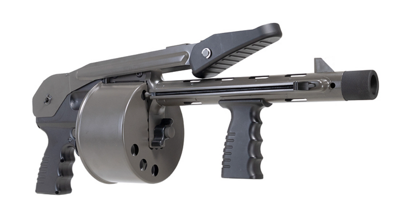 MK-2 Street Sweeper Revolver Shotgun STRIKER-12 Gas Replica by APS