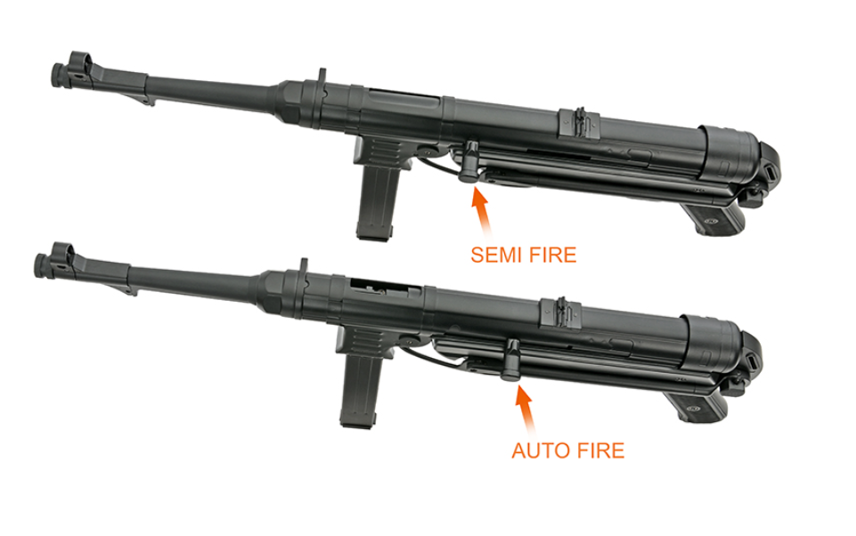 MP40 Schmeisser Type Bakelite Version by AGM