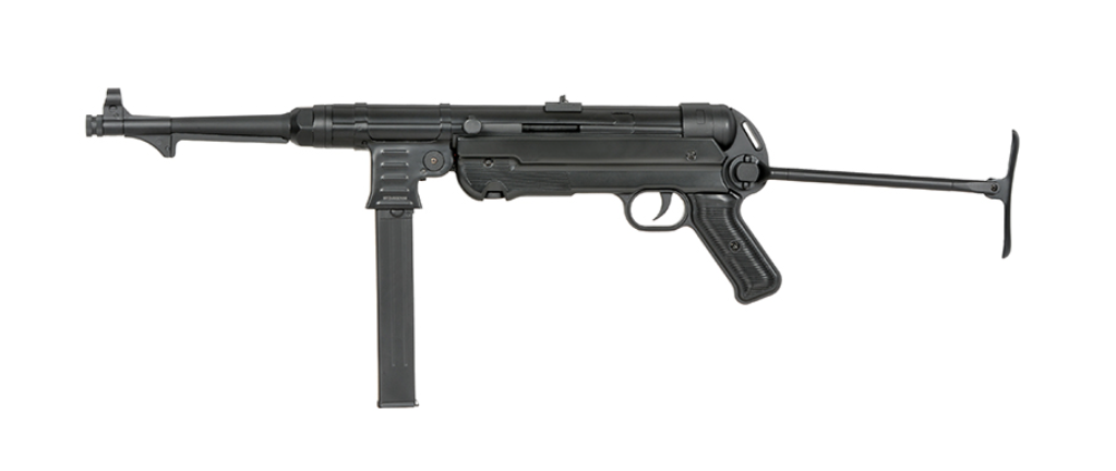 MP40 "Schmeisser" Black Version Full Metal by AGM