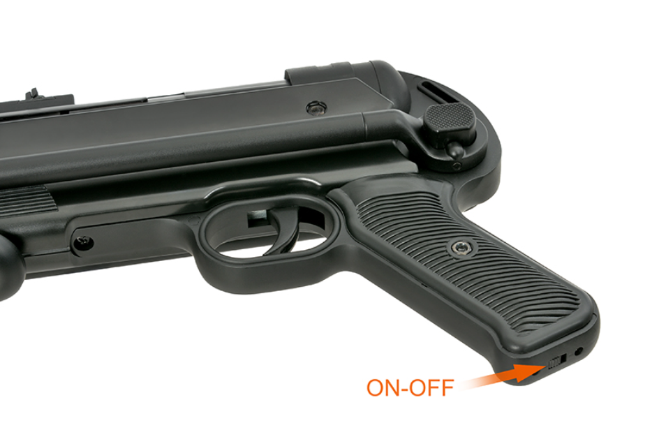 MP40 "Schmeisser" Black Version Full Metal by AGM