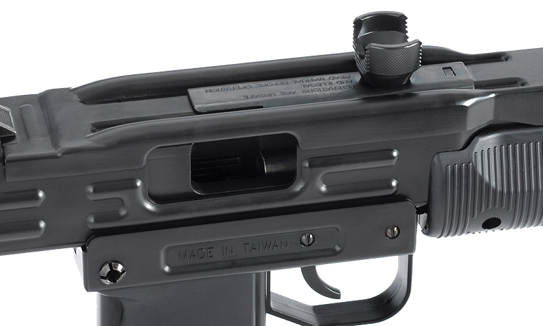 Mini UZI Type M7 Submachine Gun Full Metal Open Bolt Co2 GBB Gas Blow Back by KWC