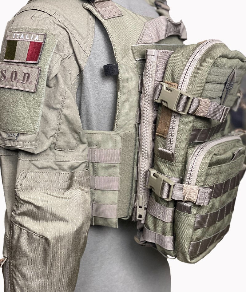Molle Zip Interface for Backpack Multicam by S.O.D. GEAR for Special Operator