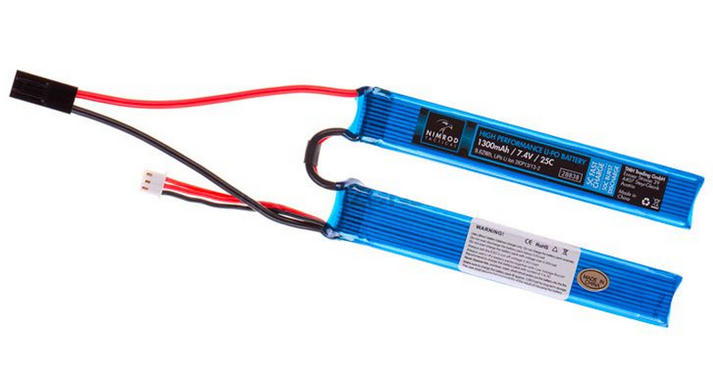 Nimrod Li-P0 7.4V 1300MAH 25C Twin Type by Nimrod