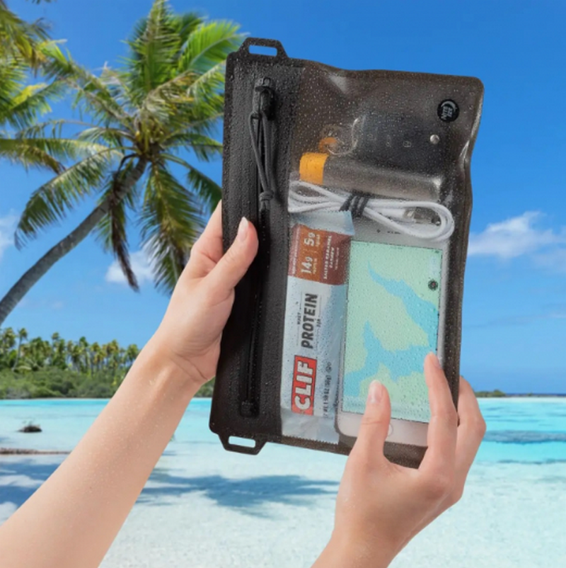 Nite Ize RunOff Waterproof Travel CHARCOAL Small Pouch by NITEIZE